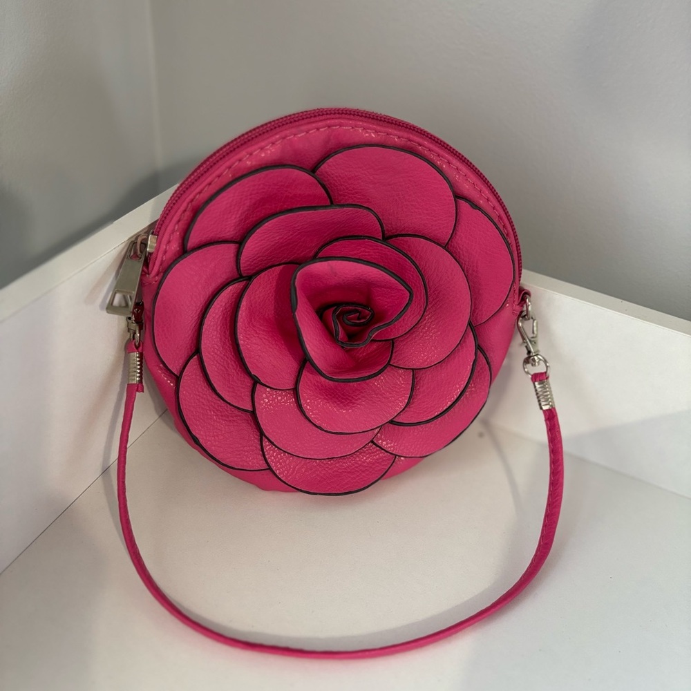Pink Rose Purse